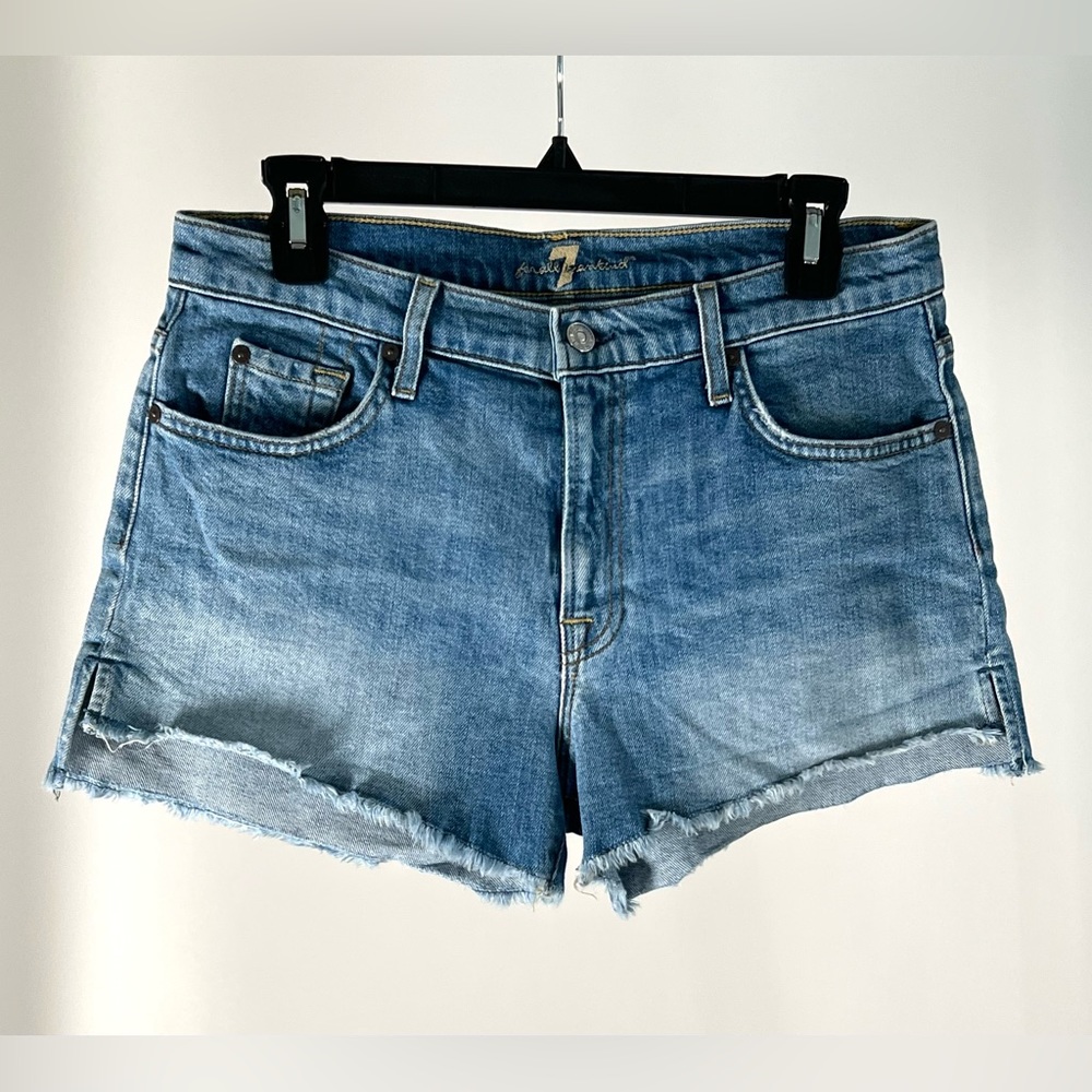 7 For All Man Kind Denim Shorts